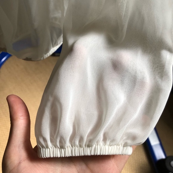 Full Tilt Sheer Blouse - Picture 3 of 3